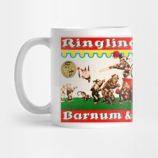 Ringling Bros Barnum & Bailey WORLD'S GREATEST SHOW Trained Animal CIRCUS Mug